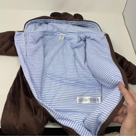 Carter’s 6M Cute Monkey Bunting - Picture 6 of 8